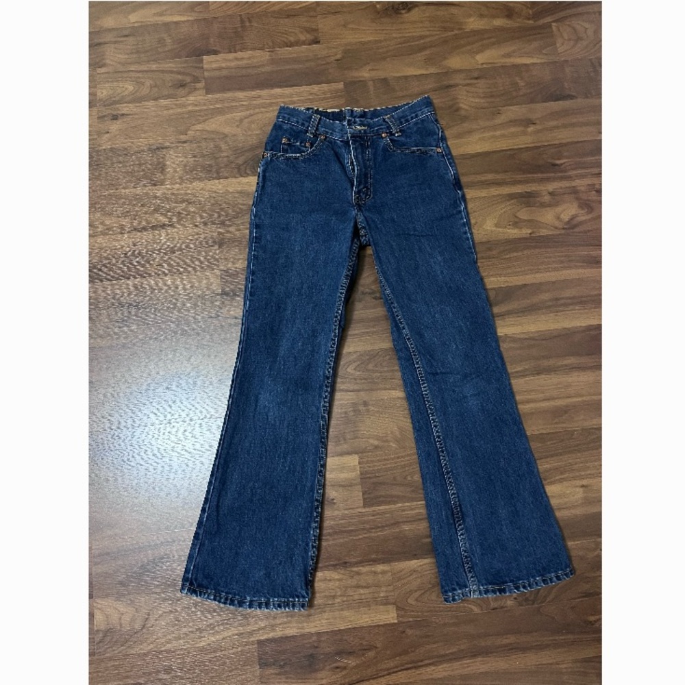 dark blue wash vintage levi jeans